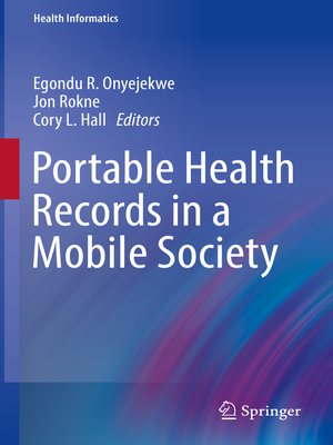 cover image of Portable Health Records in a Mobile Society